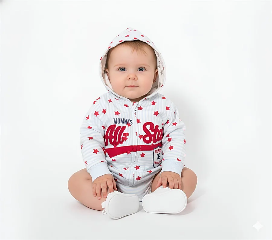 All Star Print Hoodie
