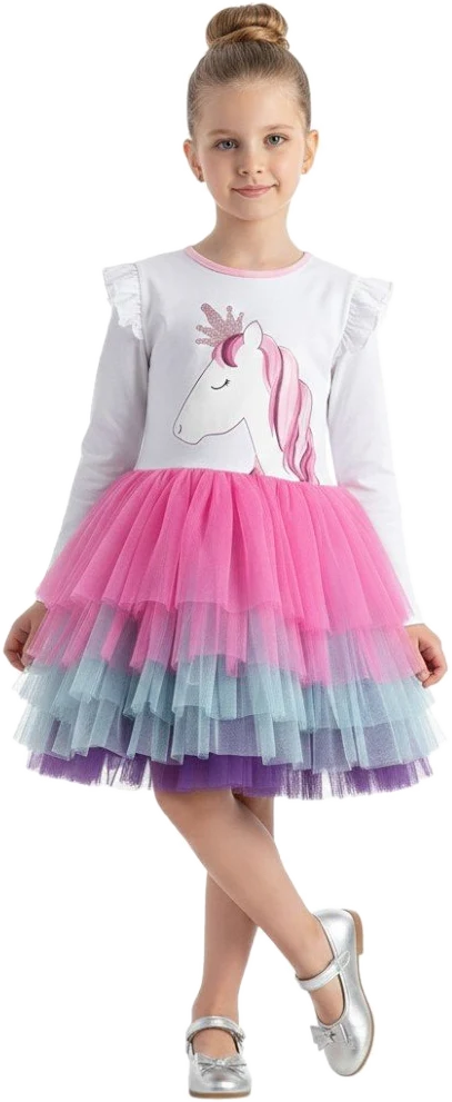 Unicorn Colorful Tutu Dress