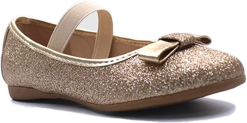 Glitter Bow Mary Jane Flats Shoes